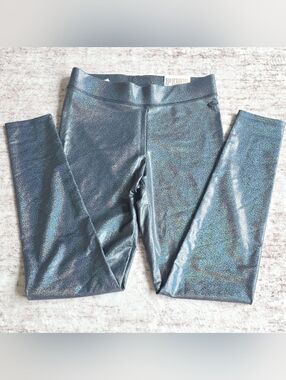 Victoria's Secret PINK Iridescent Black Leggings